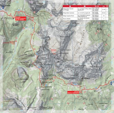 Geo4map The Dolomites Alta Via 1 (map #11) bundle exclusive