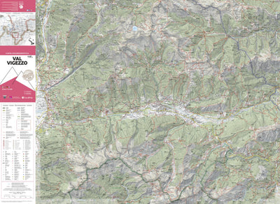 Geo4map Val Vigezzo hiking map 1:25000 n.119 digital map