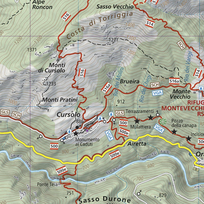Geo4map Valle Cannobina hiking map 1:25000 n.113 digital map