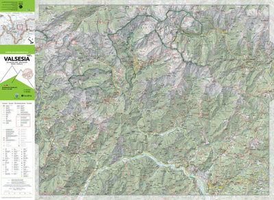 Geo4map Valsesia North East hiking map 1:25000 n.103 digital map