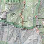 Geo4map Valsesia North East hiking map 1:25000 n.103 digital map