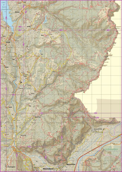 Geoforma FZE 07. Predaia, Roen, Colina di Mezzocorona digital map