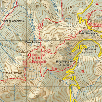Geoforma FZE 37. Dorsale Monte Croce digital map