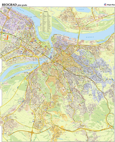 Beograd plan grada Preview 1