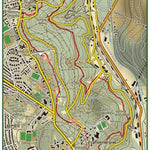 Geoforma FZE Kosutnjak mountaineering map digital map