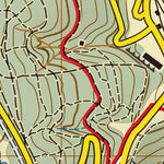 Geoforma FZE Kosutnjak mountaineering map digital map