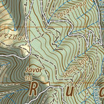Geoforma FZE Rudnik mountaineering map digital map