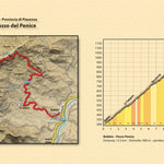 GEOgrafica di Marco Gualdrini EMILIA ROMAGNA Bike: da Bobbio al Passo del Penice digital map
