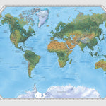 GEOgrafica di Marco Gualdrini Planisfero GIS digital map