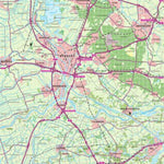 Geografiek Utrecht Overzichtskaart digital map