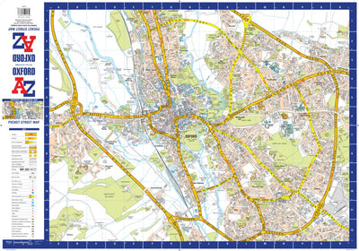 Geographers' A-Z Map Company 978-0-00-865738-3_AZ Oxford Pocket Map_interior-1 bundle exclusive