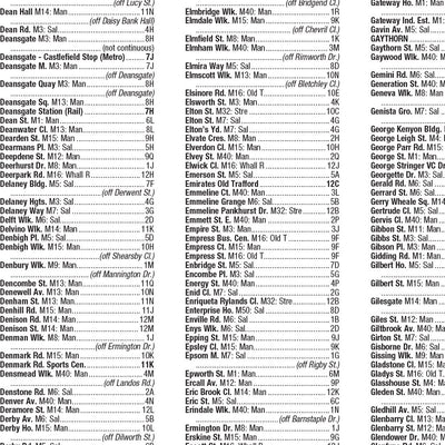 978-0-00-872546-4_AZ Manchester Pocket Map_interior-2 Preview 3