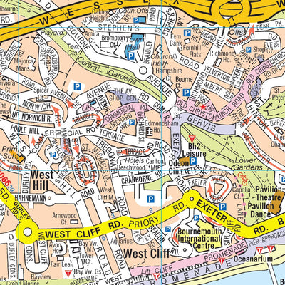 978-0-00-872547-1_AZ Bournemouth Pocket Map_interior-1 Preview 3