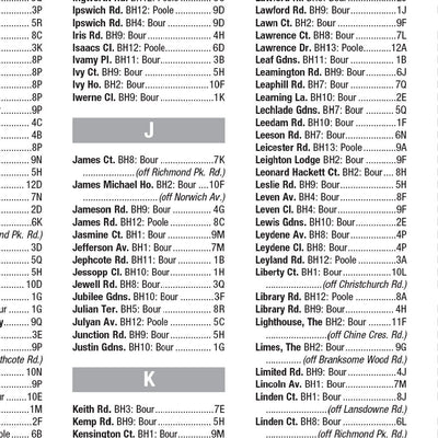 978-0-00-872547-1_AZ Bournemouth Pocket Map_interior-2 Preview 2