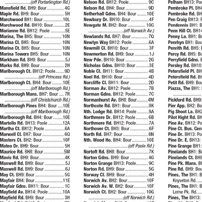 978-0-00-872547-1_AZ Bournemouth Pocket Map_interior-2 Preview 3