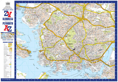 978-0-00-872548-8_AZ Plymouth Pocket Map_interior-1 Preview 1