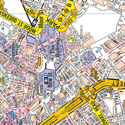 978-0-00-872550-1_AZ Birmingham Pocket Map_interior-1 Preview 2