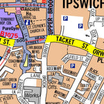 Geographers' A-Z Map Company A-Z Ipswich digital map