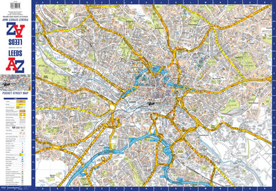 Geographers' A-Z Map Company A-Z Leeds Street Map digital map