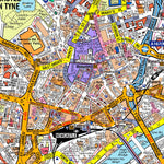 Geographers' A-Z Map Company A-Z Newcastle upon Tyne Premier Map digital map
