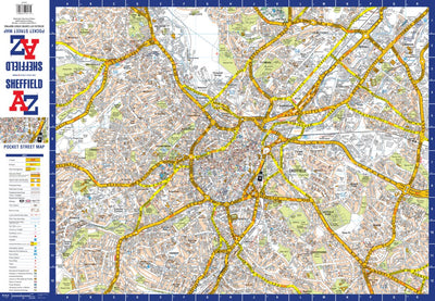 Geographers' A-Z Map Company A-Z Sheffield Street Map digital map