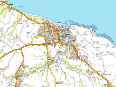 Geographers' A-Z Map Company A-Z Street Mapping of Whitby digital map