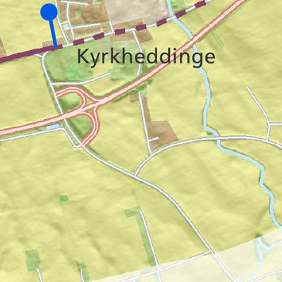 Geoinfo Staffanstorp-Kävlinge Pendla med cykel: Staffanstorp-Dalby digital map