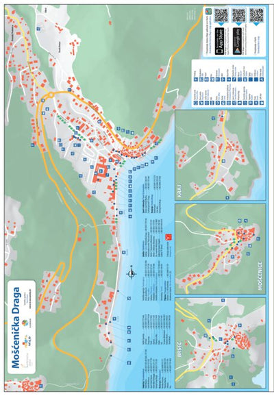 GeoPRO jdoo Mošćenička draga Town Plan digital map