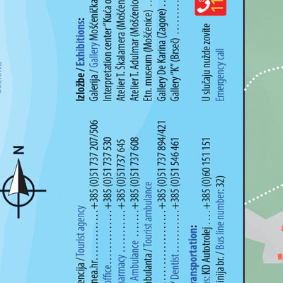 GeoPRO jdoo Mošćenička draga Town Plan digital map