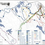 Georgian Nordic Outdoor Activity Centre 2024 GNOAC Nordic Skiing Trails Map digital map