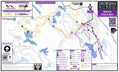 GNOAC Winter Trails Map Preview 1