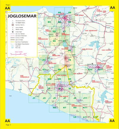 Georof Map Services Joglosemar digital map