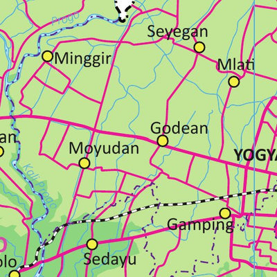 Georof Map Services Yogyakarta digital map