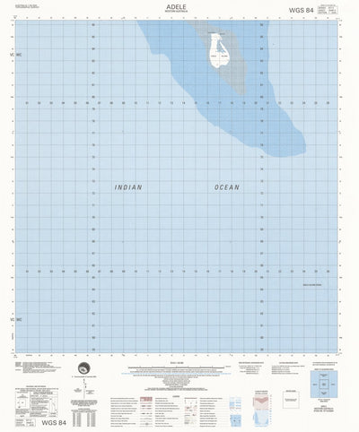 Geoscience Australia Adele (3566-4) digital map