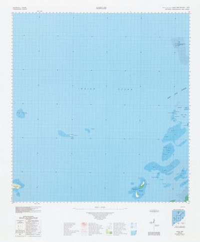 Geoscience Australia Airlie (1955) digital map