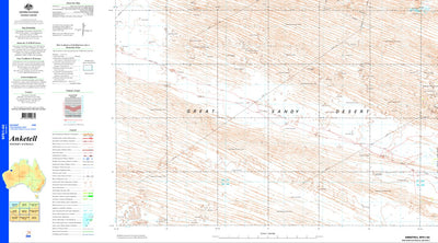 Geoscience Australia Anketell SF51 - 02 digital map