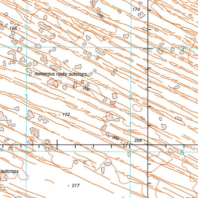 Geoscience Australia Anketell SF51 - 02 digital map