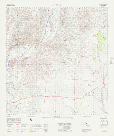 Geoscience Australia Antrim (4561) digital map