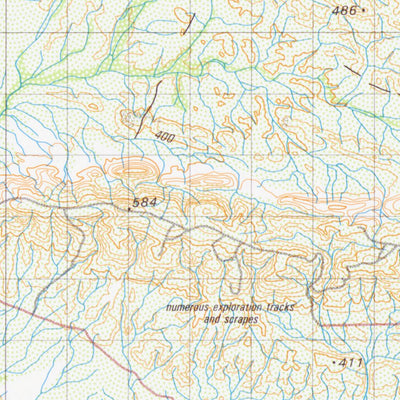 Geoscience Australia Ashburton (2351) digital map