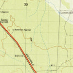 Geoscience Australia Bardoc (3137) digital map