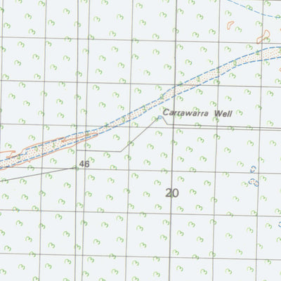 Geoscience Australia Barrabiddy (1750) digital map