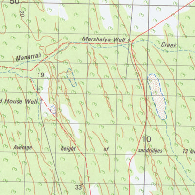 Geoscience Australia Barrabiddy (1750) digital map