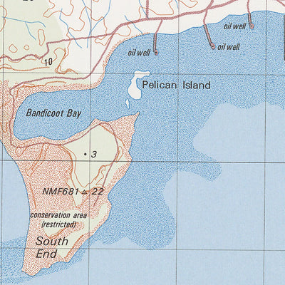 Geoscience Australia Barrow Island (1956-2) digital map