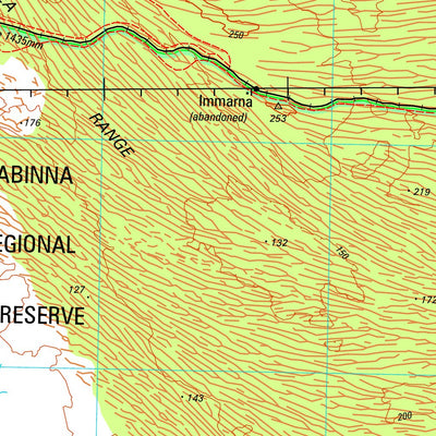 Geoscience Australia Barton SH53 - 09 digital map