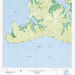 Geoscience Australia Bathurst Island (4974) digital map