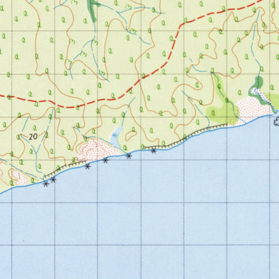 Geoscience Australia Bathurst Island (4974) digital map