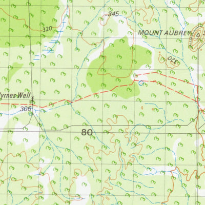 Geoscience Australia Billabalong (2043) digital map