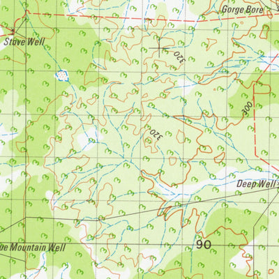 Geoscience Australia Billabalong (2043) digital map