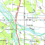 Geoscience Australia Blackall SG55 - 01 digital map