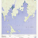 Geoscience Australia Blane (6171) digital map